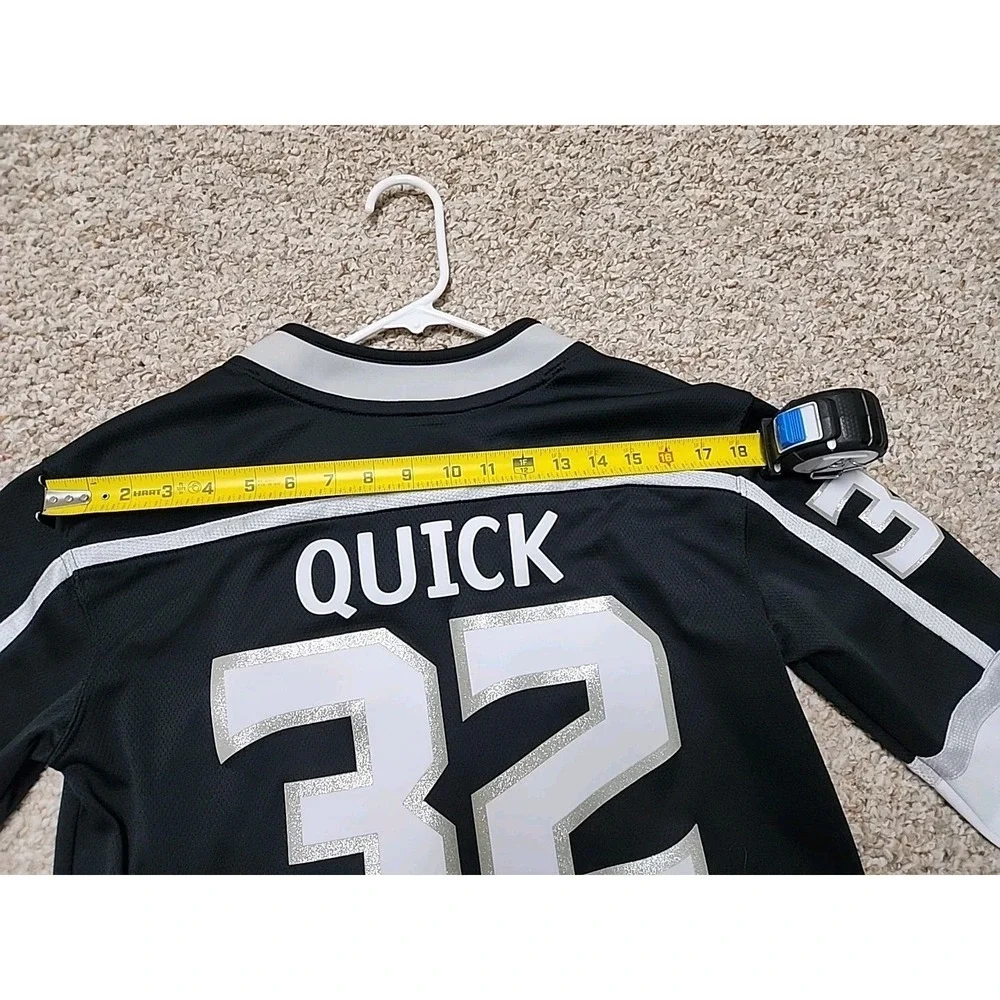 Fanatics Los Angeles LA Kings Hockey Jersey Jonathan‎ Quick Youth L/XL